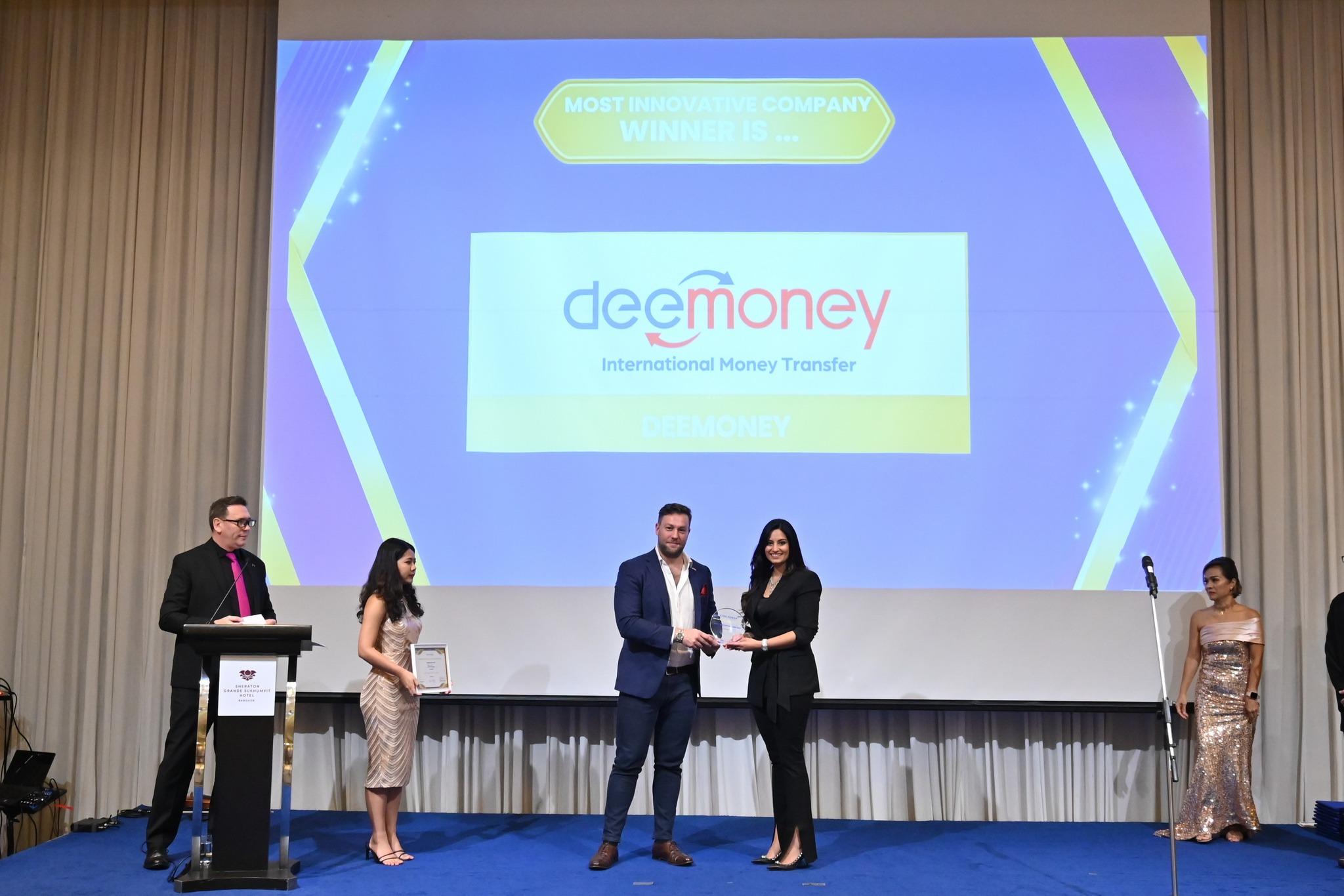 DeeMoney Wins Most Innovative Company at BCCT KING POWER TIBA 2023